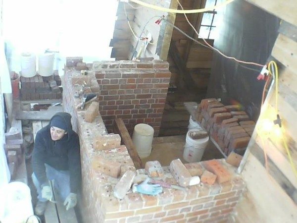 Roving-Webcam-screenshot kitchen chimney rebuild