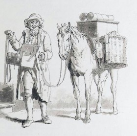  Pedlar, from W. H. Pyne, Microcosm, 1806. 