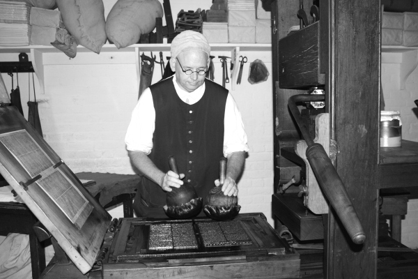 Printing Foreman Peter Stinely