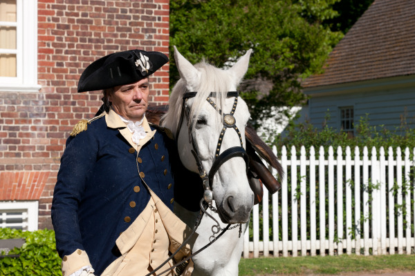 Ron Carnegie as George Washington