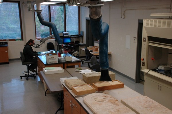 Colonial Williamsburg's Archaeological Conservation Lab. 