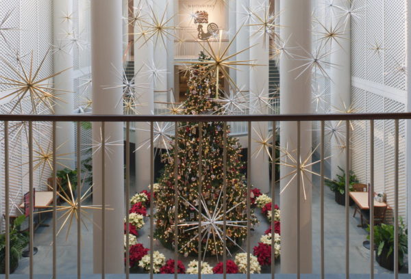 Christmas tree at the DeWitt Wallace Museum