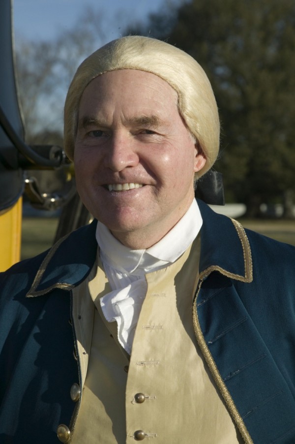 Jack Flintom portrays George Wythe.