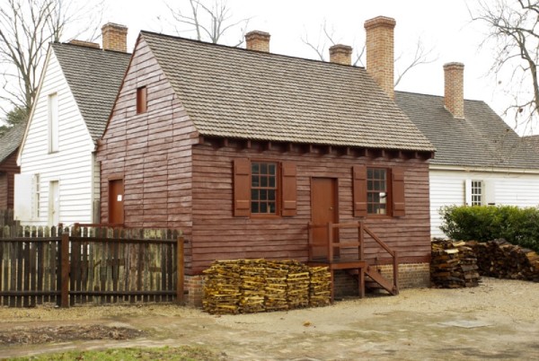 The reconstructed Armoury Tin Shop, 2012.