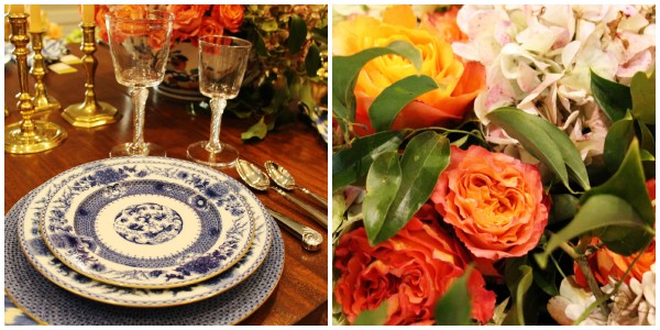 Formal Tablesetting Collage