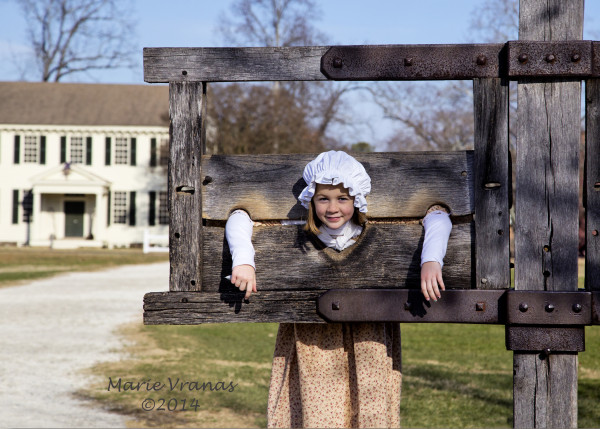 Chloe in the Pillory