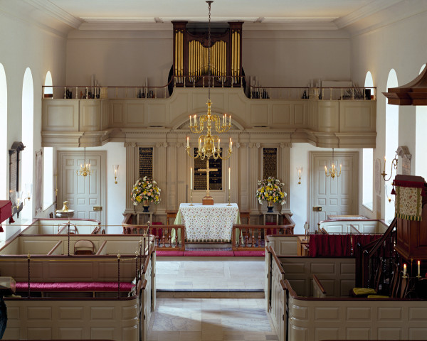 Interior Shot of Bruton Parish