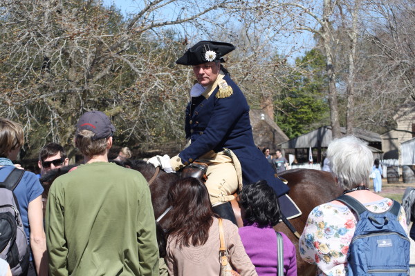 Ron on horseback