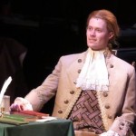 Brendan McMahon as Thomas Jefferson in 1776