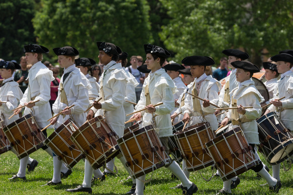 Drummers Call shot for the Internet. CW Junior F&D Corps