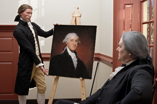 Gilbert Stuart paints Washington (Rob Warren & Ron Carnegie)