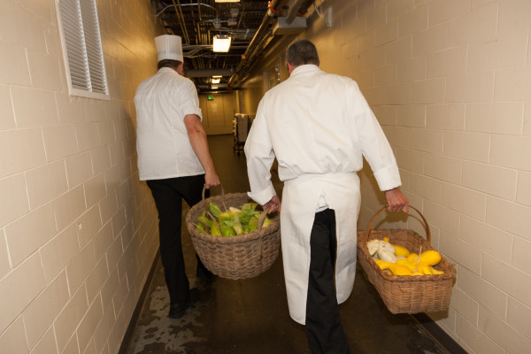 Colonial Williamsburg chefs Travis Brust and Anthony Frank