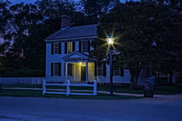 DoG Street at night