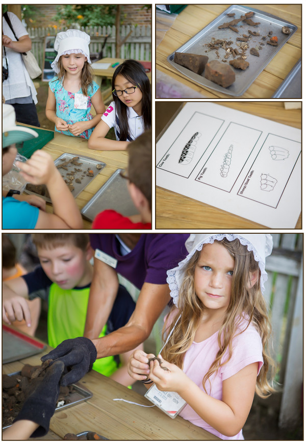 Colonial Williamsburg Archaeology dig