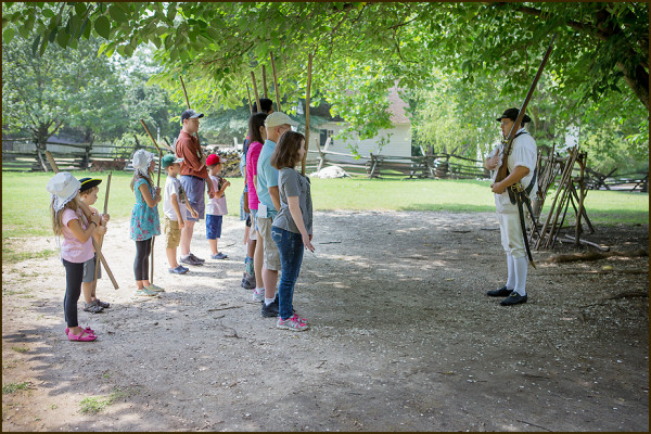 Musket Training WIlliamsburg Virginia