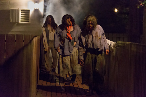 Halloween Zombie procession for Haunting on DoG Street: Blackbeard's Revenge