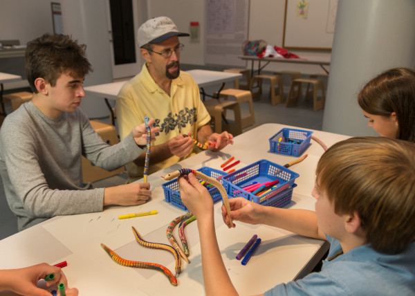 Creepy, Crawly, Create Art Museum Program for Haunting on DoG Street