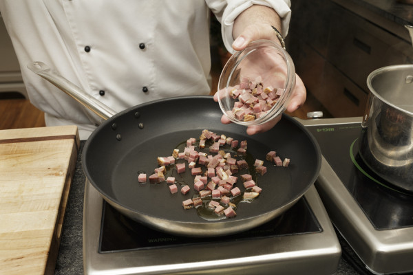 Taste Studio. Chef Scott Watson makes Creamsicle Sweet Potatoes, carrots, brussel sprouts.