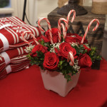 DIY Holiday centerpieces for "Making History" Blog.  Shot in Celdebrations store.  Christmas.