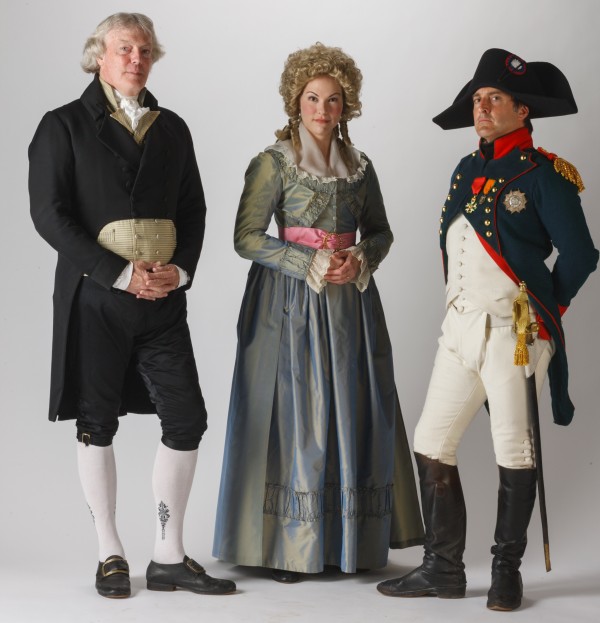 Bill Barker as Thomas Jefferson. Erin Sloan as Maria Cosway. Mark Schneider as Napoleon.