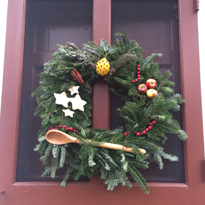 Finnie Kitchen Christmas Wreath 2014