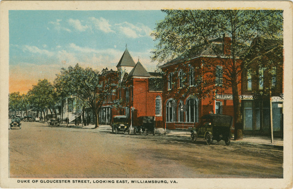 Postcard: Duke of Gloucester Street, Looking East