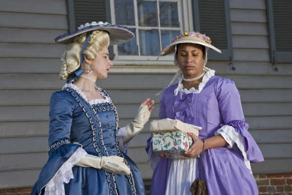 Susannah Randolph and her enslaved woman Lucy