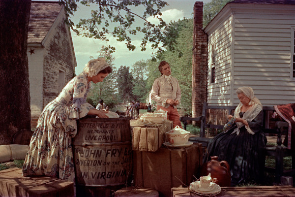 A scene from the restored print of Williamsburg The Story of a Patriot