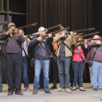 Winter Training included a lesson in Muskets and Small Arms .