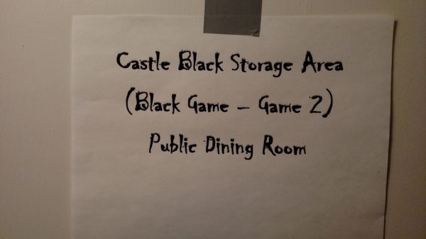 Castle Black Storage Area