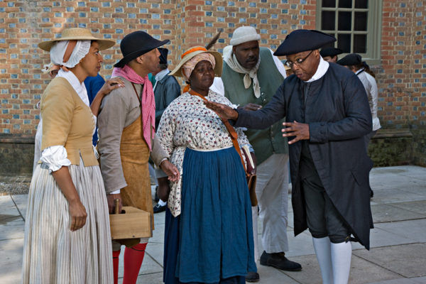 Reading of Declaration at Capitol Portico