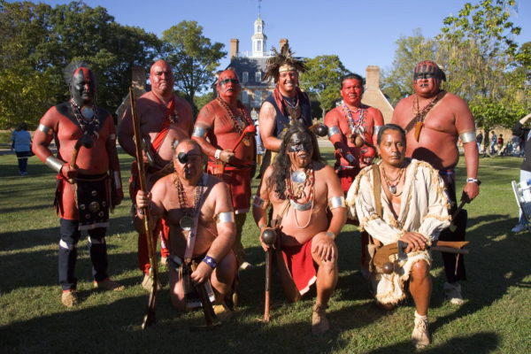 "They Favored the Public With a Dance"; Warriors of AniKituwha; Eastern Cherokee dancers recreate traditional dances on the Palace Green;