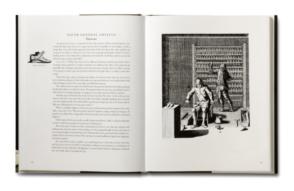 A page spread from The Art of the Shoemaker