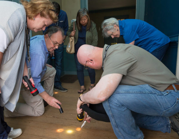 Robert Carter House "Building Detectives" program with Curator of Architecture Willie Graham.