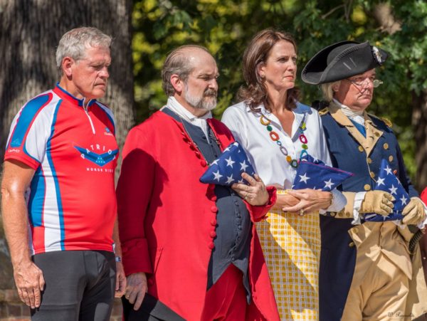 Folds of Honor ceremony at Capitol Aug 24 2016