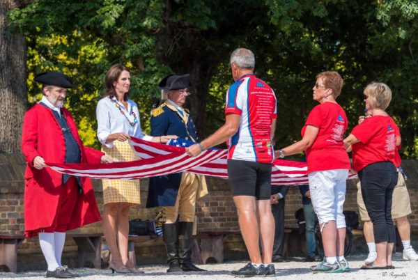 Folds of Honor ceremony at Capitol Aug 24 2016