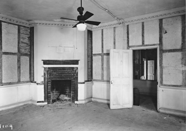 Carter House room in 1930s