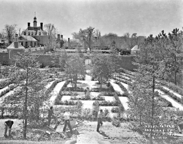 Governor's Palace Maze, 1935