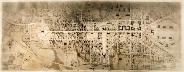 The Plan of the Town of Williamsburg VA by Perry; Shaw and Hepburn; 1927