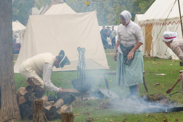 Washington’s Army Descends on Williamsburg October 10 – 11, 2015