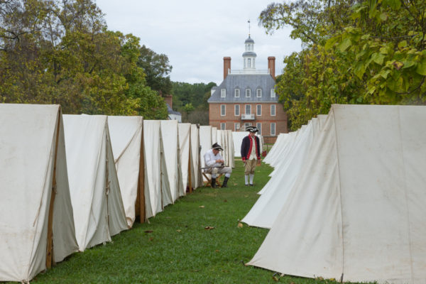 Washington’s Army Descends on Williamsburg October 10 – 11, 2015