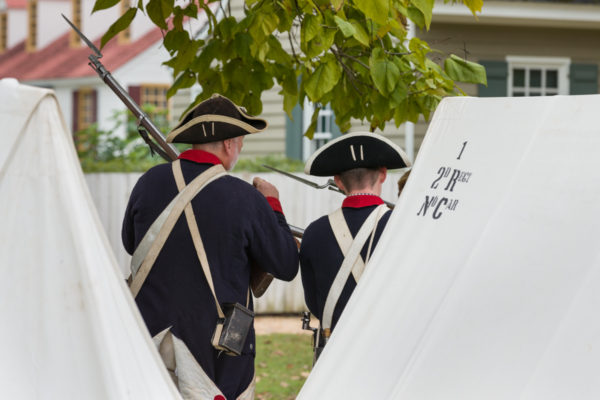 Washington’s Army Descends on Williamsburg October 10 – 11, 2015