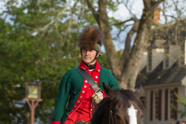 Washington’s Army Descends on Williamsburg October 10 – 11, 2015