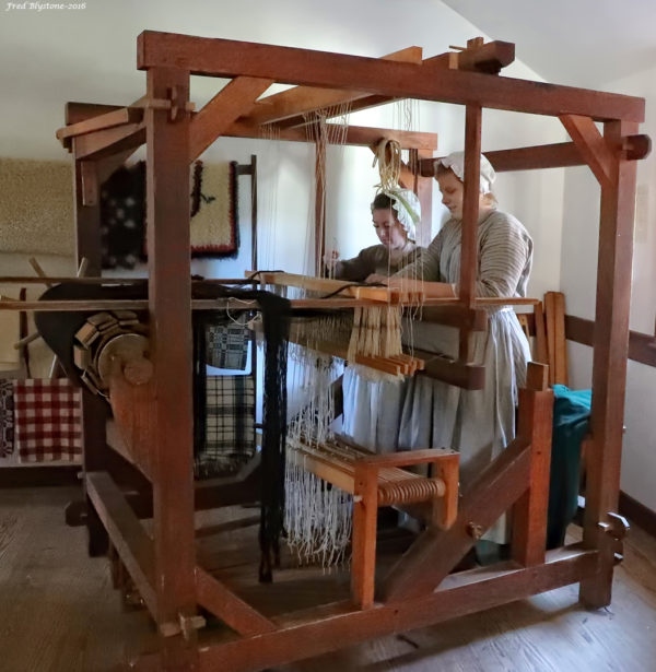 Countermarch loom at Weaver