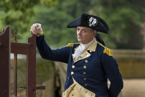 Ron Carnegie as George Washington