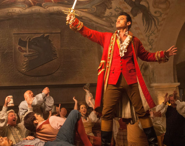 Luke Evans as Gaston in Beauty and the Beast