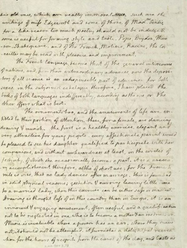 Jefferson letter to Nathaniel Burwell, March 12, 1818 p2