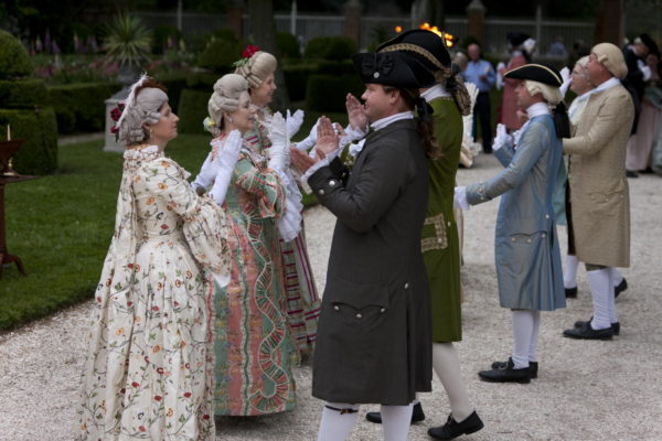 Dancing at the Governors Palace