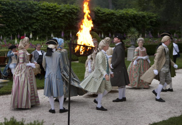 Dancing at the Governors Palace