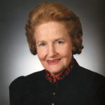 1996 portrait of Abby O'Neill, Vice-Chairman of the Board of Trustees of Colonial Williamsburg